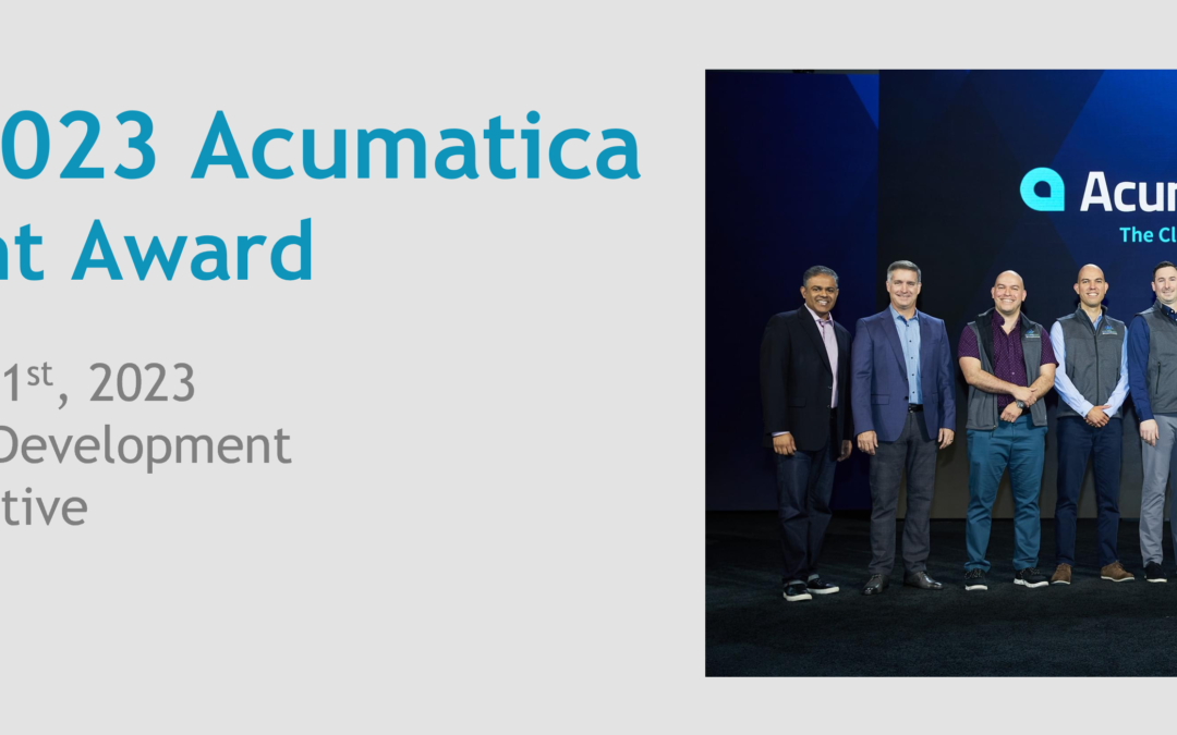 HIA Wins Acumatica Development Excellence Award