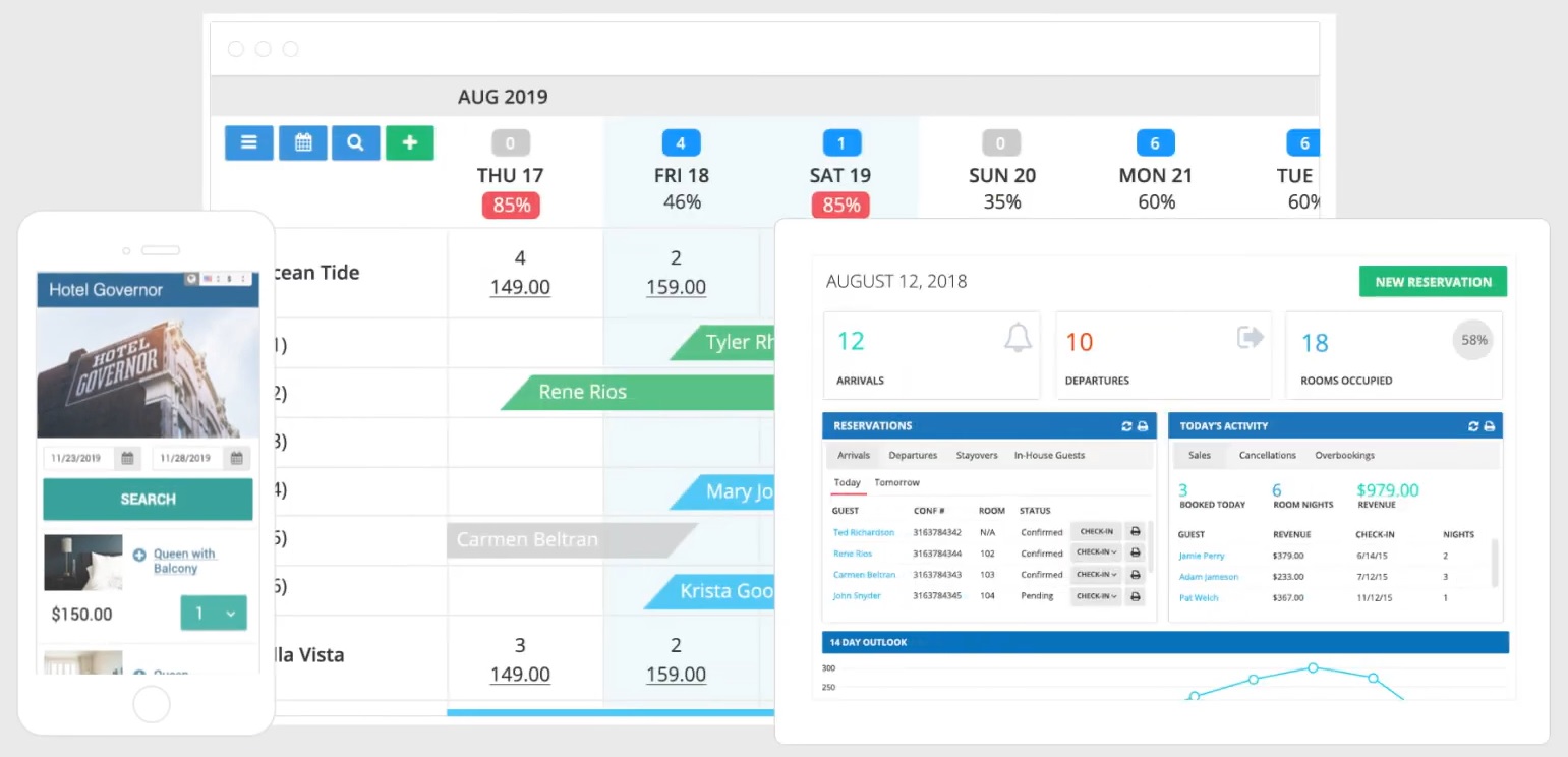 Cloudbeds dash 1