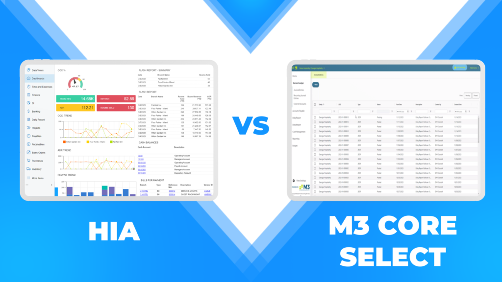 HIA vs M3 Core Select banner image