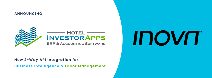Hotel Investor Apps and Inova API Integration