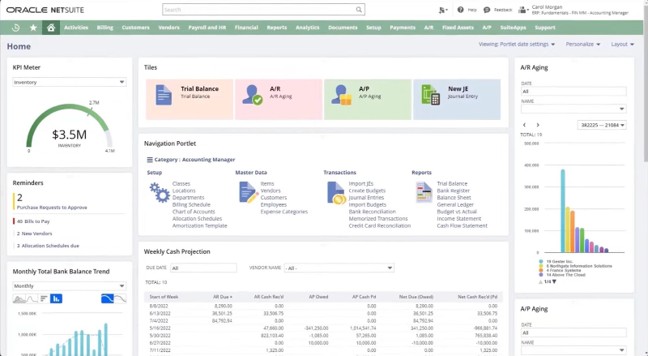 oracle netsuite